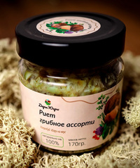 Риет грибное ассорти (ДАРЫ-ЮГРЫ-ХМАО)...