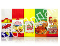 Бумажный пакет для бакалейных продуктов