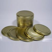 Крышки металлические к банкам