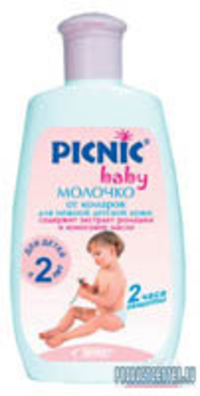 Молочко от комаров Picnic Baby 120 мл.