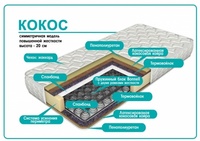 Матрас оптима «Кокос»