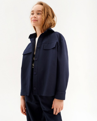 Рубашка школьная oversize
