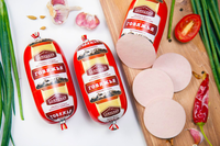 Вареные колбасы ТМ «Саянский мясокомб...