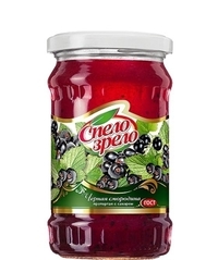 Черная смородина, протертая с сахаром...