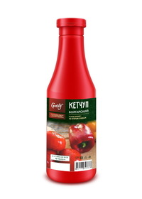 Кетчуп в пластиковой бутылке