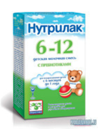 Нутрилак 6-12 с пребиотиками