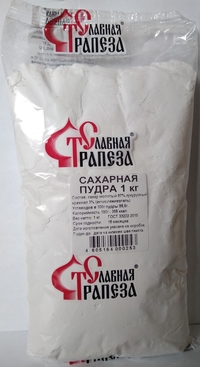 Сахарная пудра 1 кг «Славная Трапеза»