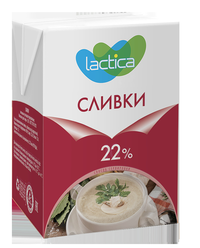 Сливки пит. у/паст. 22% 200мл TBA «La...