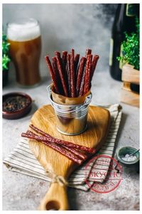 Колбаски сырокопченые из мяса марала ...