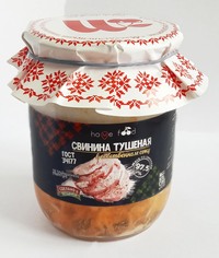 Консервы «Свинина тушеная в собственн...
