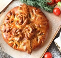 Замороженный пирог с фруктами