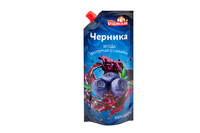 Черника протертая с сахаром 280гр дойпак