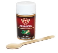 Мука женьшеня