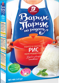 Крупы в варочных пакетиках