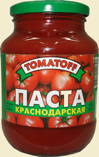Томатная паста ТМ «Томатофф»