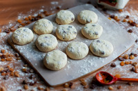 Сырники с изюмом