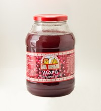 Морс клюквенный, 3 литра