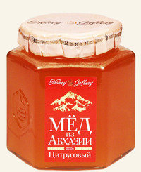 Мед Цитрусовый в стеклянной банке
