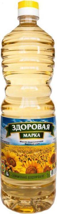Масло подсолнечное «Здоровая марка»