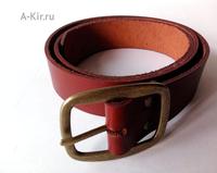 Кожаные ремни для мужчин