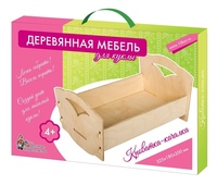 Мебель деревянная для кукол «Кроватка...