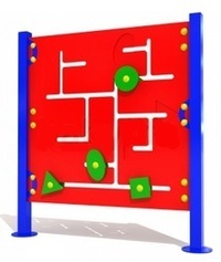Развивающий уличный Лабиринт 1 «Фигур...