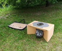 Туристический походный туалет ECOBOX