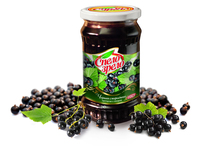Черная смородина, протертая с сахаром...