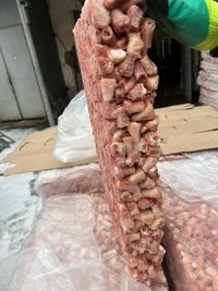 Суставы куриных лап и лапы выбраковка