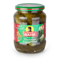 Маринованные огурцы ТМ «Дядя Ваня»