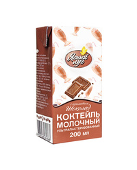 Молочные коктейли ультрапастеризованные