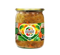 Салаты в стеклянных банках