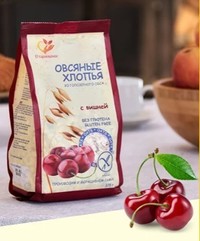 Овсяные хлопья с клубникой