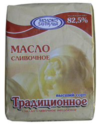 Натуральное сливочное масло