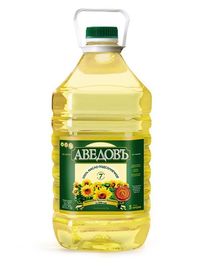Масло подсолнечное «Аведовъ», 1 литр