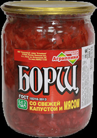 Консервированные первые блюда