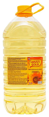 ТМ Sunny Gold 1 и 5 литров