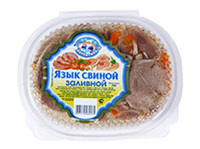 Заливные мясные блюда в упаковке