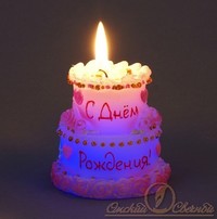 Свечи с цветным пламенем