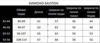 Футболка «кимоно-баллон» (арт. 02.6)
