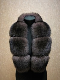 Меховые воротники из натурального меха