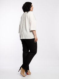 Брюки жаккард plus size