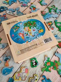 Фигурные пазлы ToySib