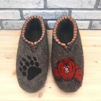Дизайнерские мужские  тапочки
