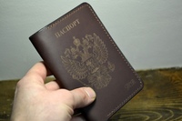 Обложки на документы из натуральной кожи