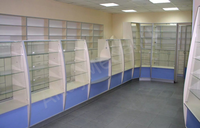 Шкафы для хранения медикоментов в аптеке