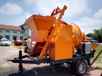 Электрический бетононасос с бетономеш...