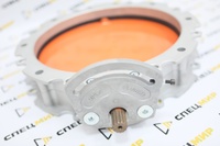 Дисковый затвор поворотный с ручным п...