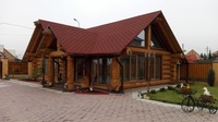 Рубленная баня из кедра "Бабик"
