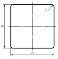 Корпус квадратного дорожного знака 90...